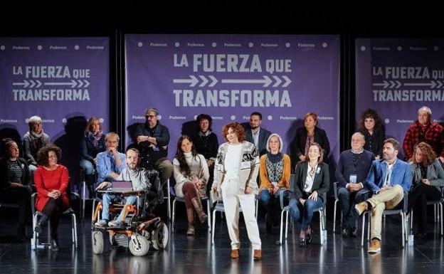 «No quiero pensar que tras aprobar los Presupuestos el PSOE vaya a frenar avances sociales», dice Echenique en Vitoria