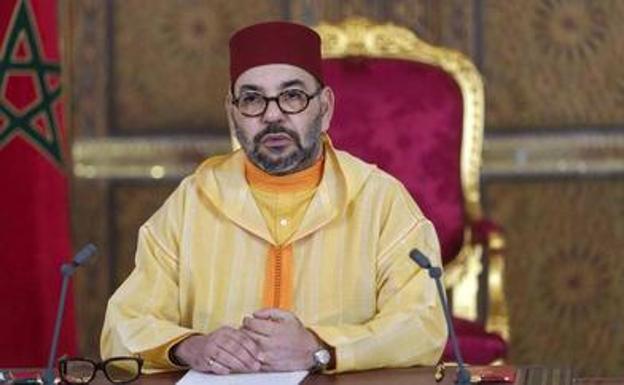 El rey Mohamed VI celebra en las calles el triunfo de Marruecos