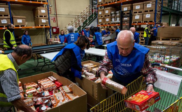 El Banco de Alimentos pide un último esfuerzo para alcanzar el millón de euros en la Gran Recogida