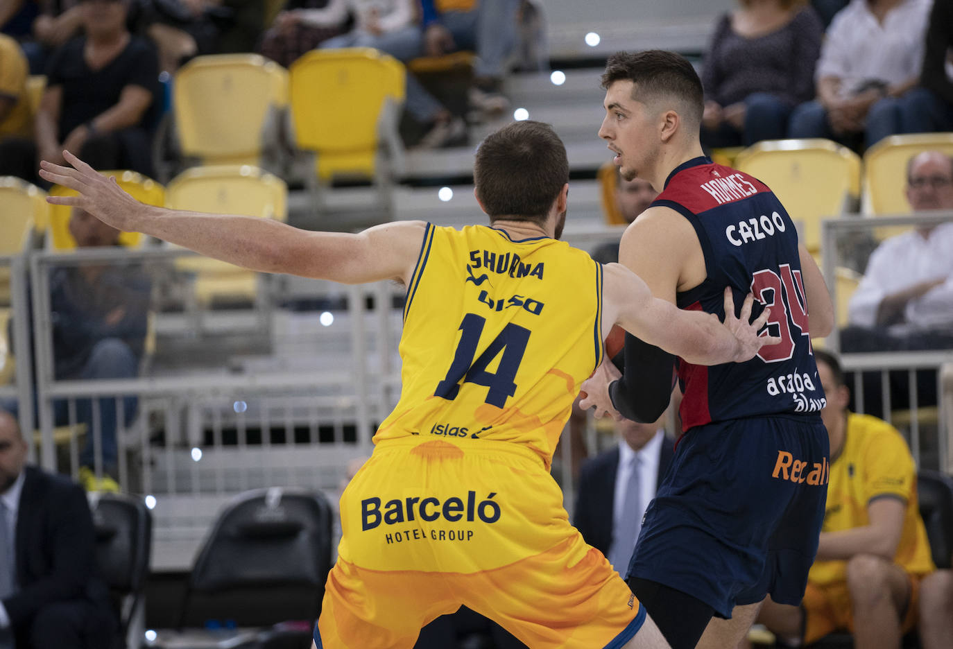 Las imágenes del Gran Canaria-Baskonia
