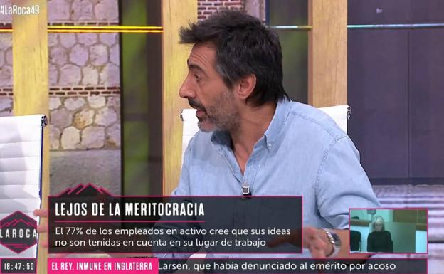 Juan del Val aclara si está enchufado en el programa por ser el marido de Nuria Roca