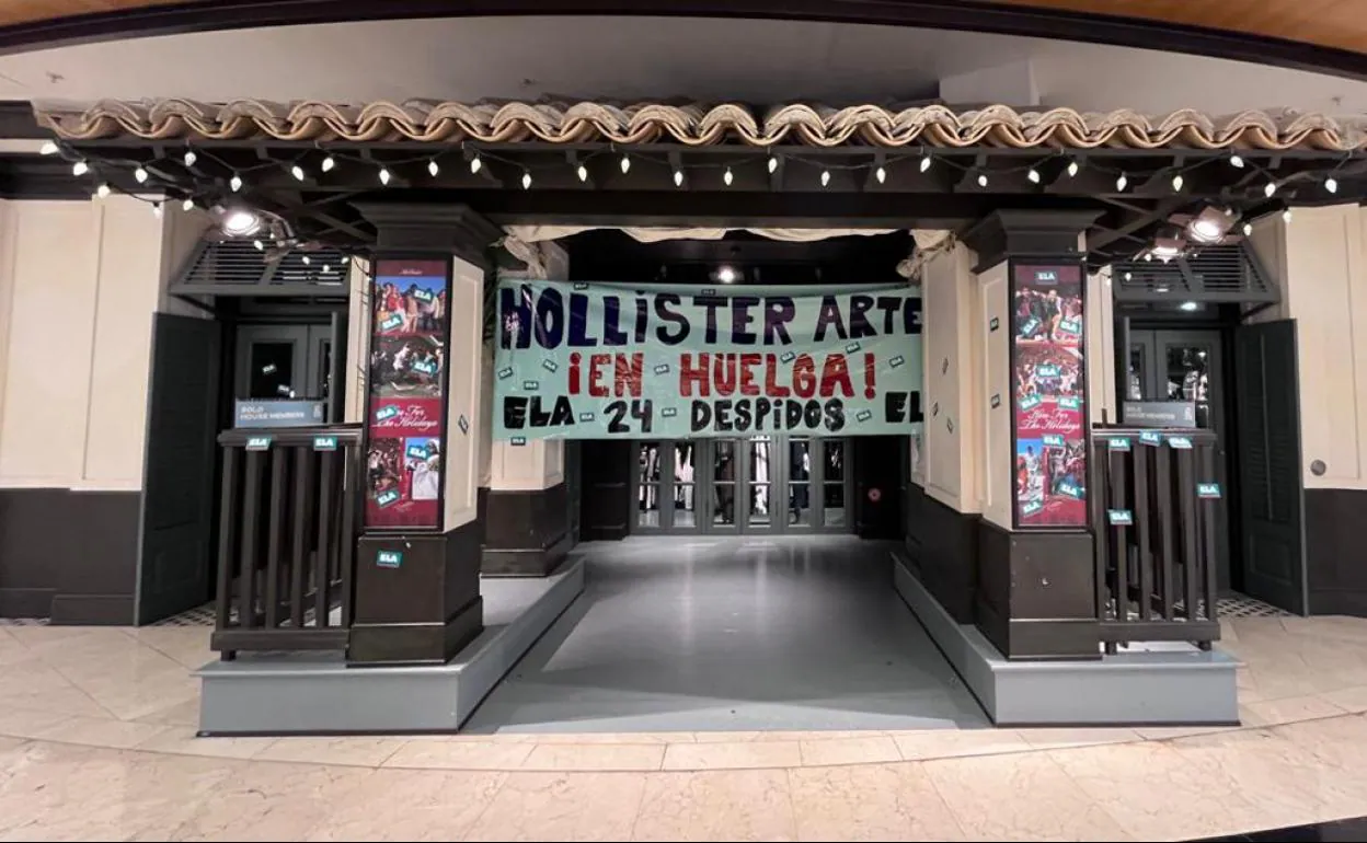 Huelga en Hollister de Artea: Trabajadores de Hollister de Artea protagonizan primera huelga mundial de empresa | El Correo