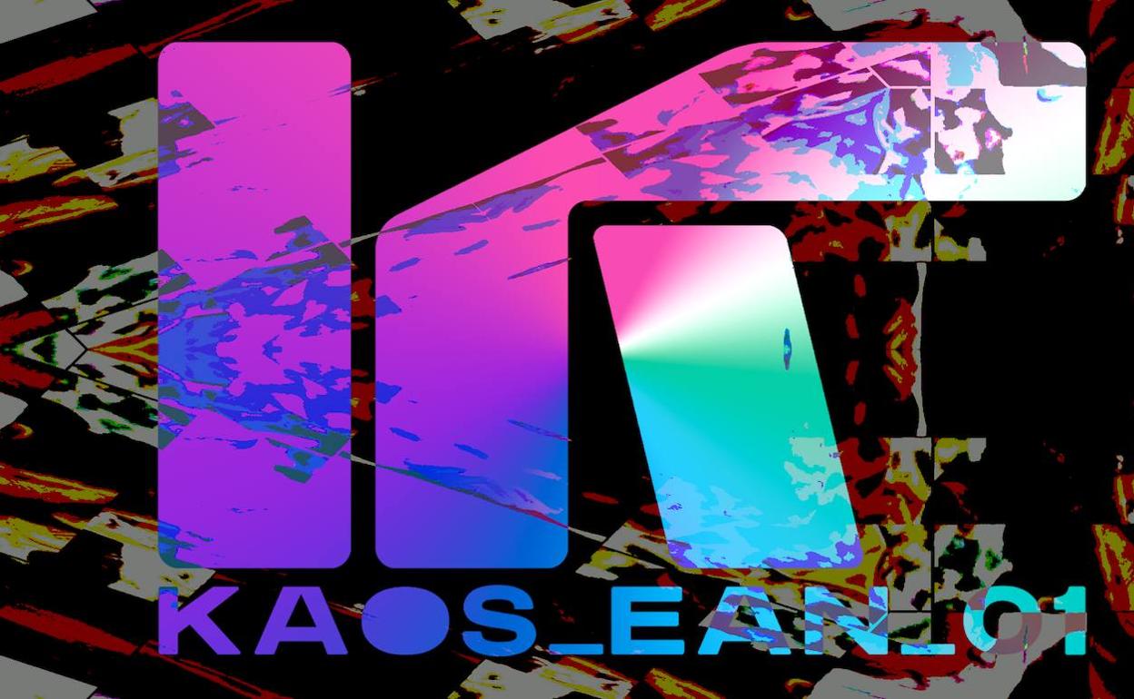 Cartel anunciador del espectáculo multidisciplinar 'Kaos_ean_01' /.