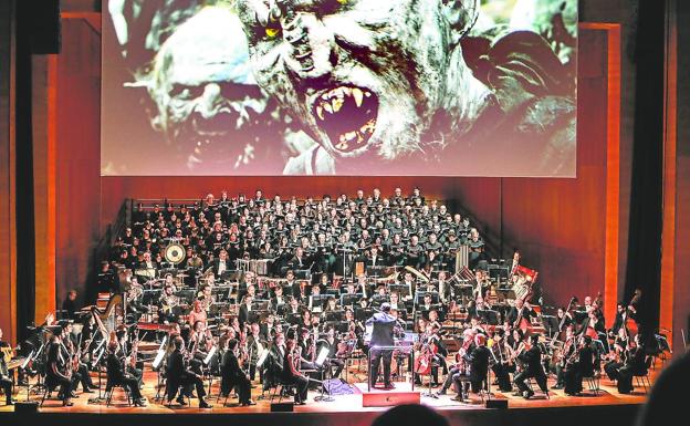 Éxito en la simbiosis entre dos artes en el Euskalduna