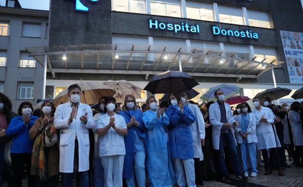 Acaban sin acuerdo la reunión entre Osakidetza y los sanitarios de Donostialdea, que fijan una nueva cita