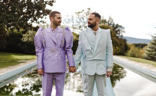 La boda más 'cool' del 2022 en Bizkaia: el divertido y eurovisivo día de Imanol y Javier