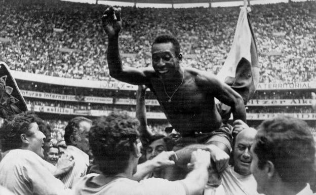 Pele, el mejor en la historia de los Mundiales