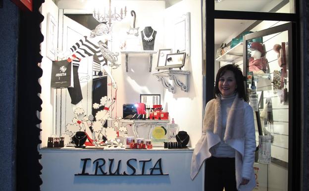 Irusta gana el concurso de escaparates de Llodio y Ayala