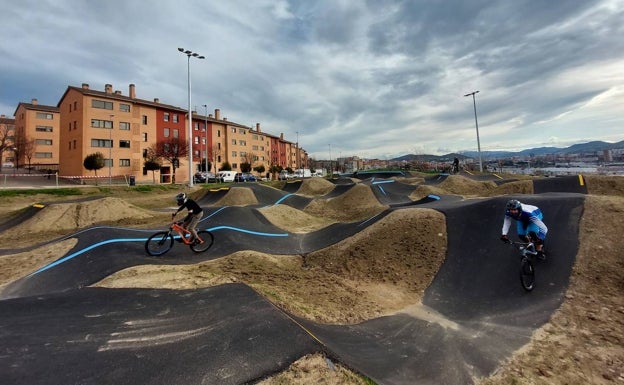 El pump track más puntero de Euskadi está en Portugalete