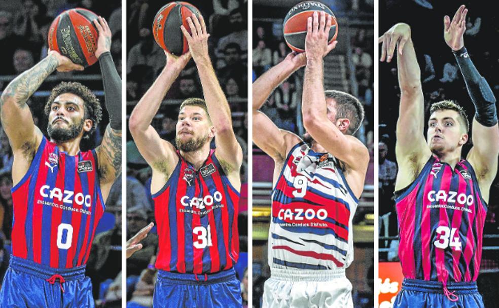 Los Warriors de Zurbano: ametralladoras desde la línea de 3