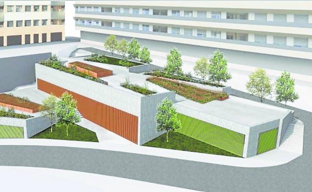 A la espera del proyecto de puesta en marcha del parking para 50 plazas en Ardantza