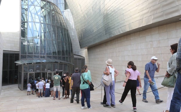 El Guggenheim se queda a 30.000 visitantes de su récord histórico