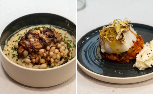 El menú de la Sociedad Gastronómica Udalaitz-Leku