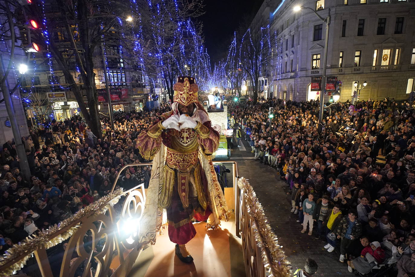 Cabalgata de los Reyes Magos en Bilbao