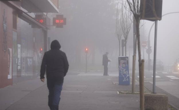 Álava tirita de frío en un gélido Día de Reyes marcado por la niebla