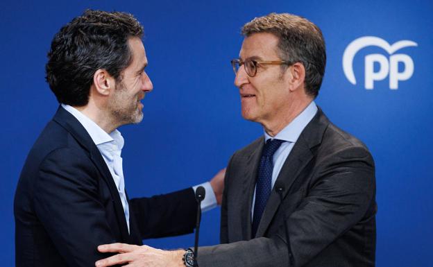 Feijóo refuerza el perfil «moderado» del PP al rescatar a Sémper como portavoz electoral