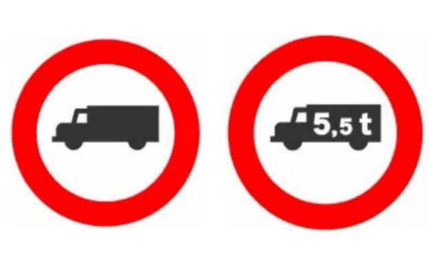 Las nuevas señales de tráfico que afectan a los transportistas