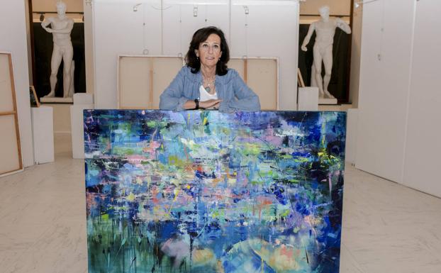 Carmen Lecanda expone con arte y oficio en Vitoria