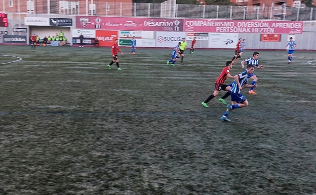 El Cirbonero aprovecha el exceso de ansiedad del Arenas en Gobela