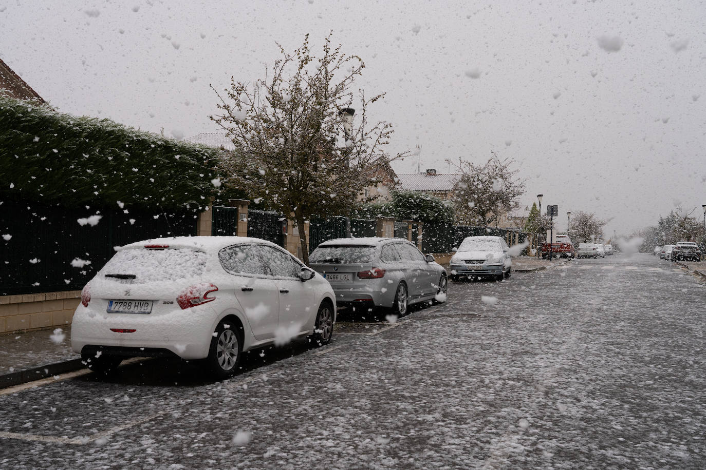 Una masa de aire polar anuncia nevadas desde este martes en Álava