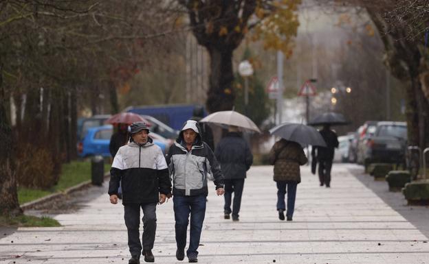 Alerta naranja por nevadas en cotas bajas de Álava el miércoles