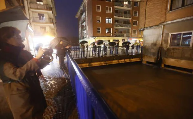 Río Butrón a su paso por Mungia./MIREYA LÓPEZ