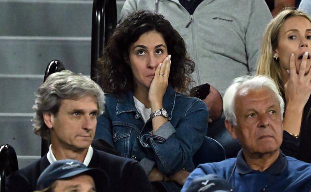 Las conmovedoras lágrimas de Mery Perelló al ver a Nadal lesionarse