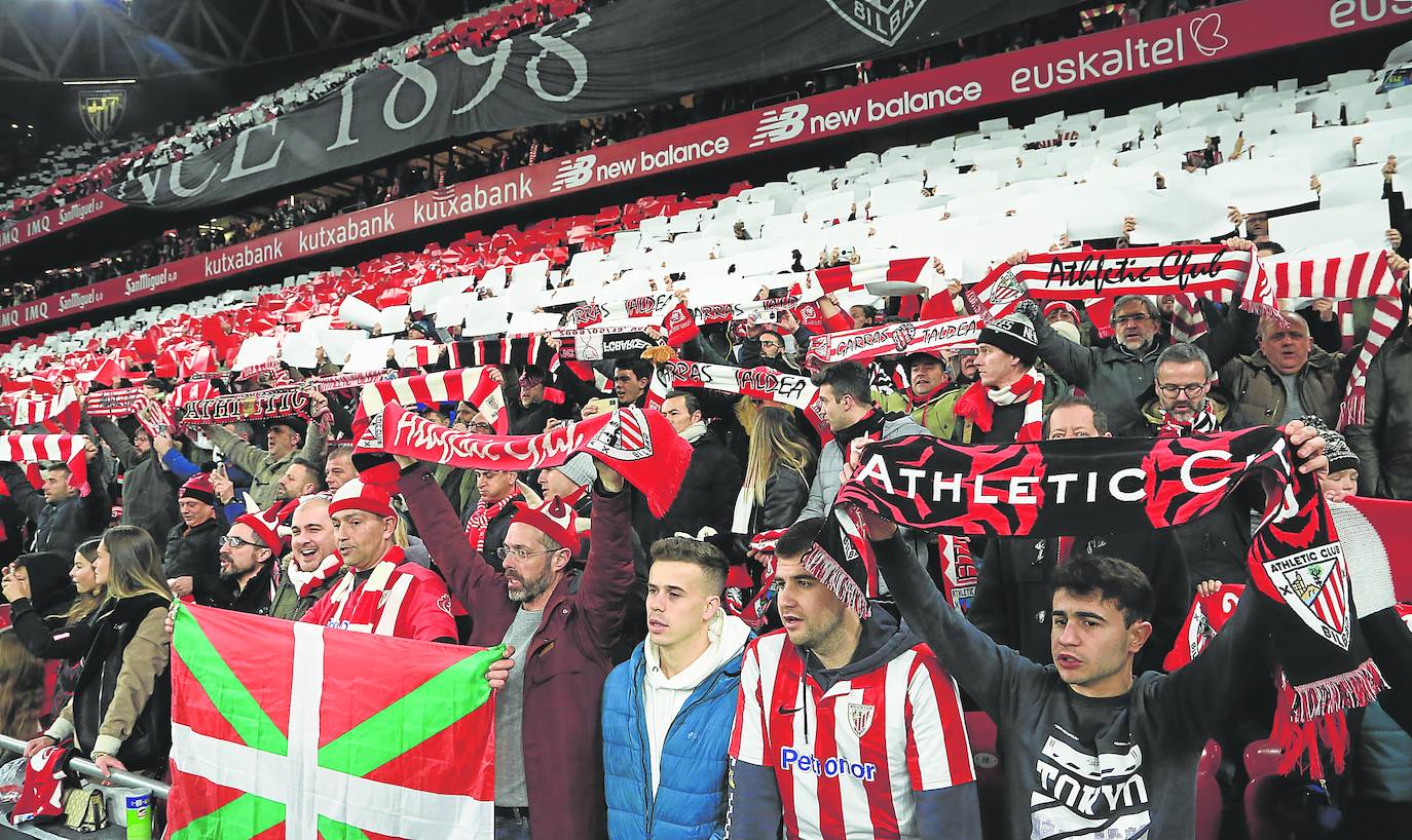 49.316 espectadores, récord de asistencia al nuevo estadio de San Mamés