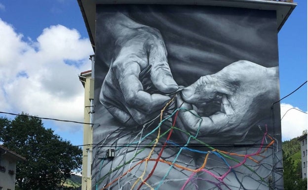 El mural de Ondarroa se clasifica entre los diez finalistas a ser designado el mejor del mundo