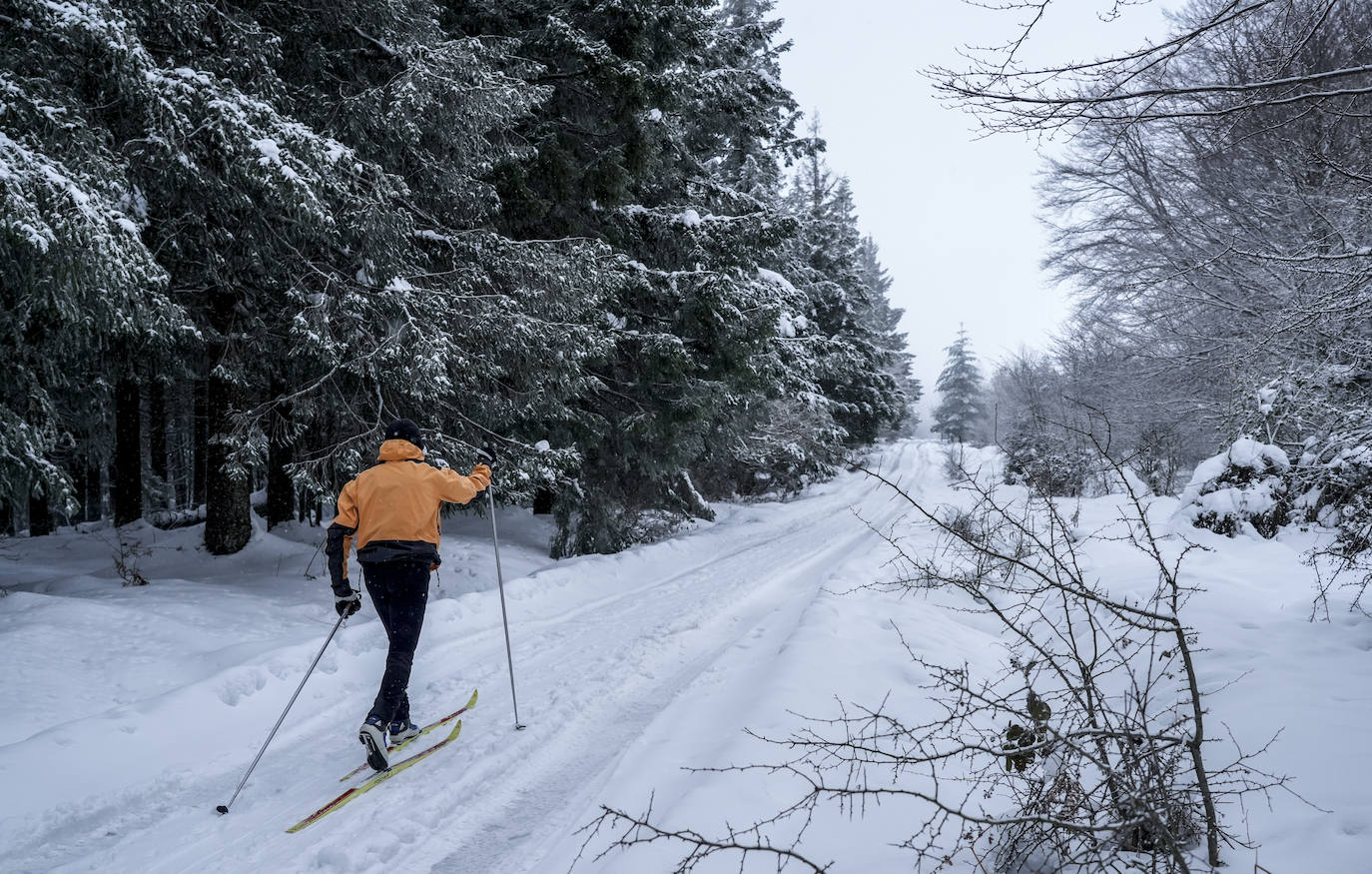 La nieve vuelve a Álava