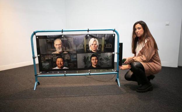 Laura MM combina mirada artística e inteligencia artificial en Montehermoso