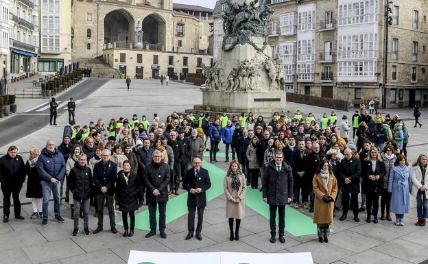 Vitoria se moviliza contra el cáncer