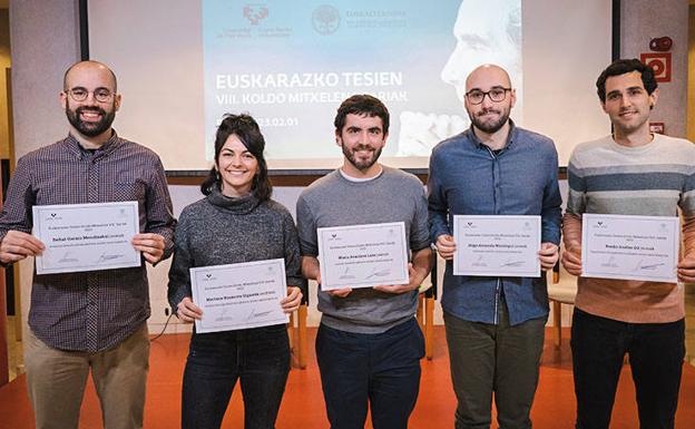 Euskarazko Tesien VIII. Koldo Mitxelena sariek badituzte garaileak