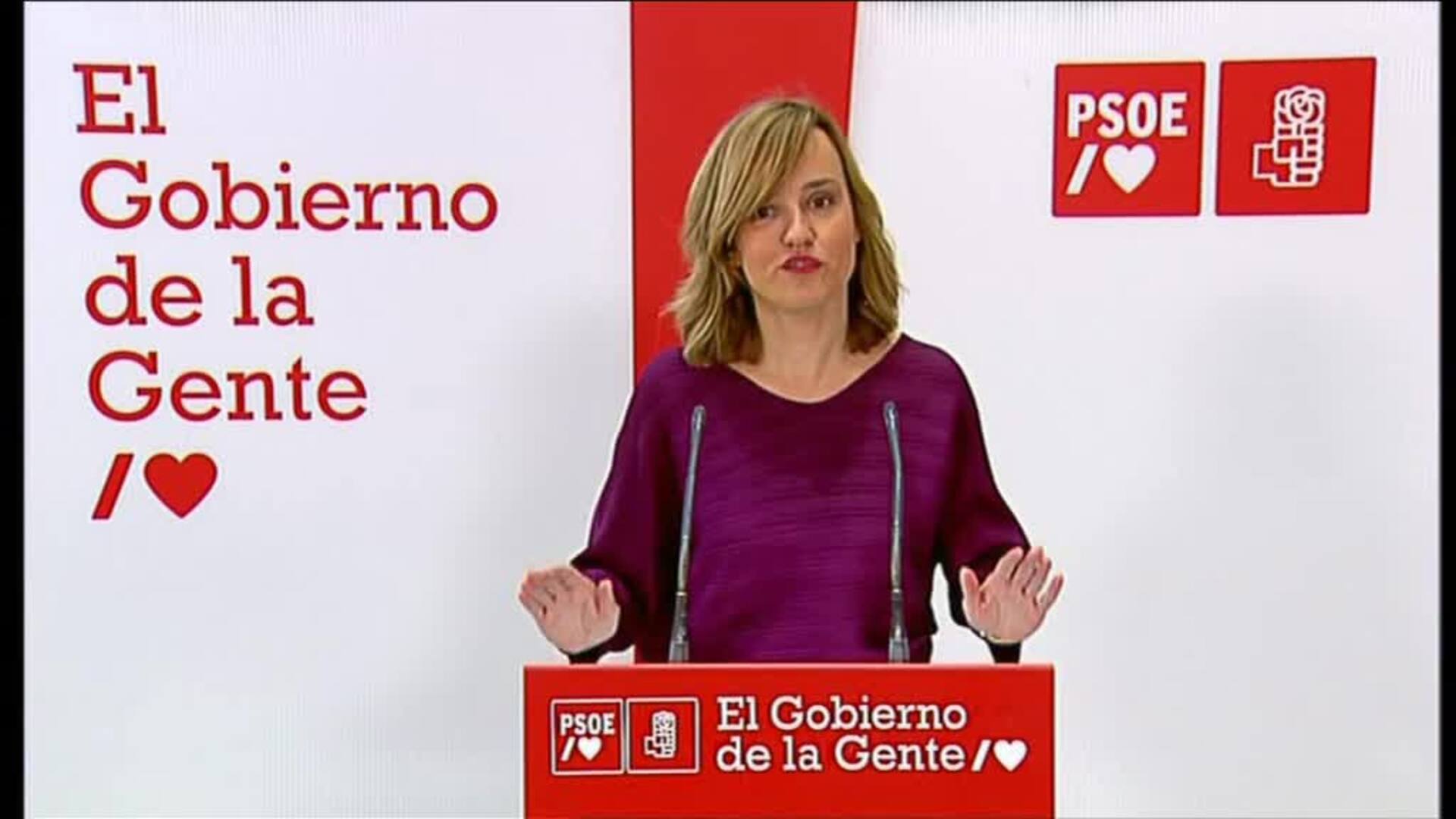 Alegría acusa a PP y Vox de "manosear" la moción de censura "para ...