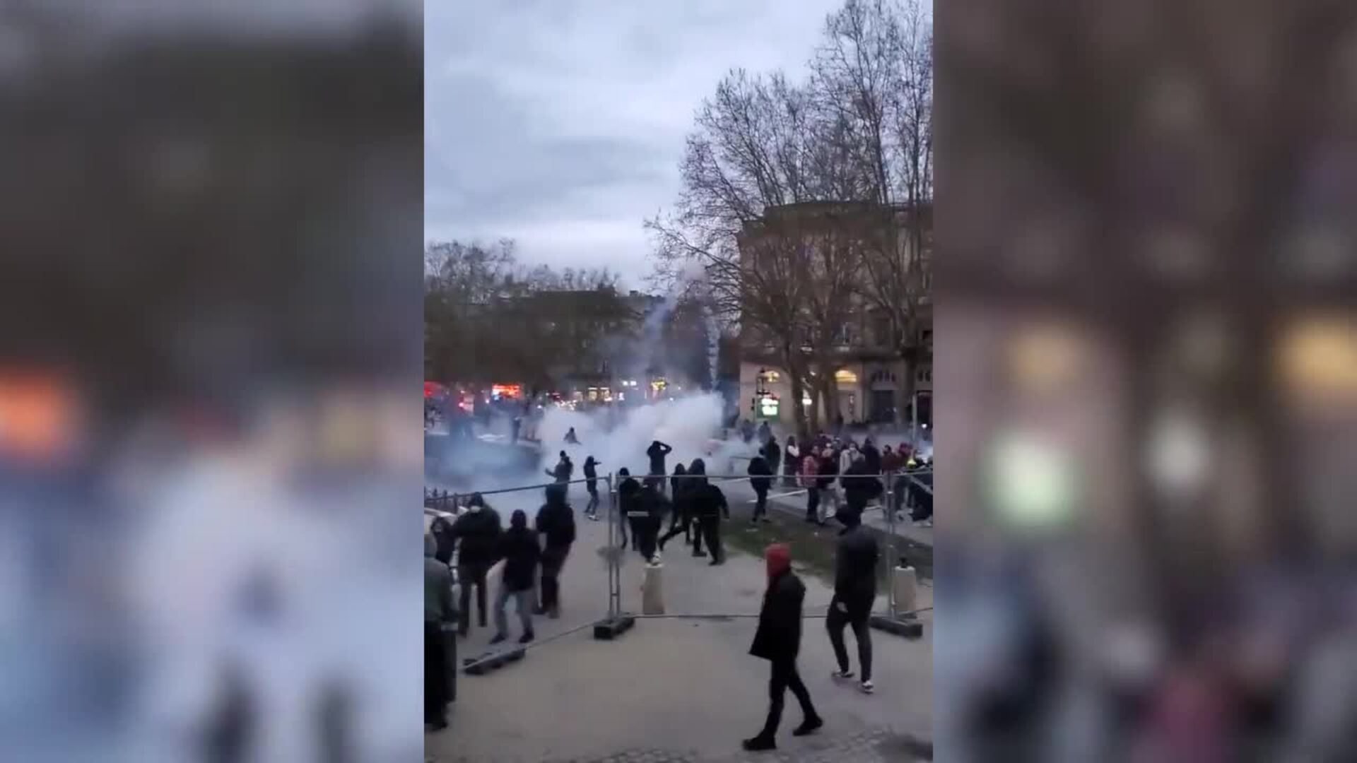 Manifestantes salen a las calles de París por séptima noche consecutiva ...