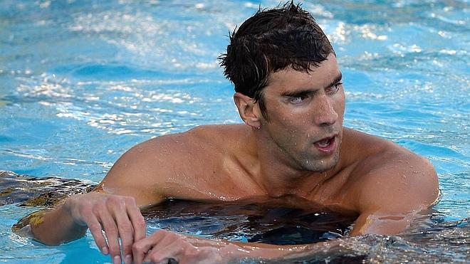 Phelps, séptimo en los 100 libres de los Trials