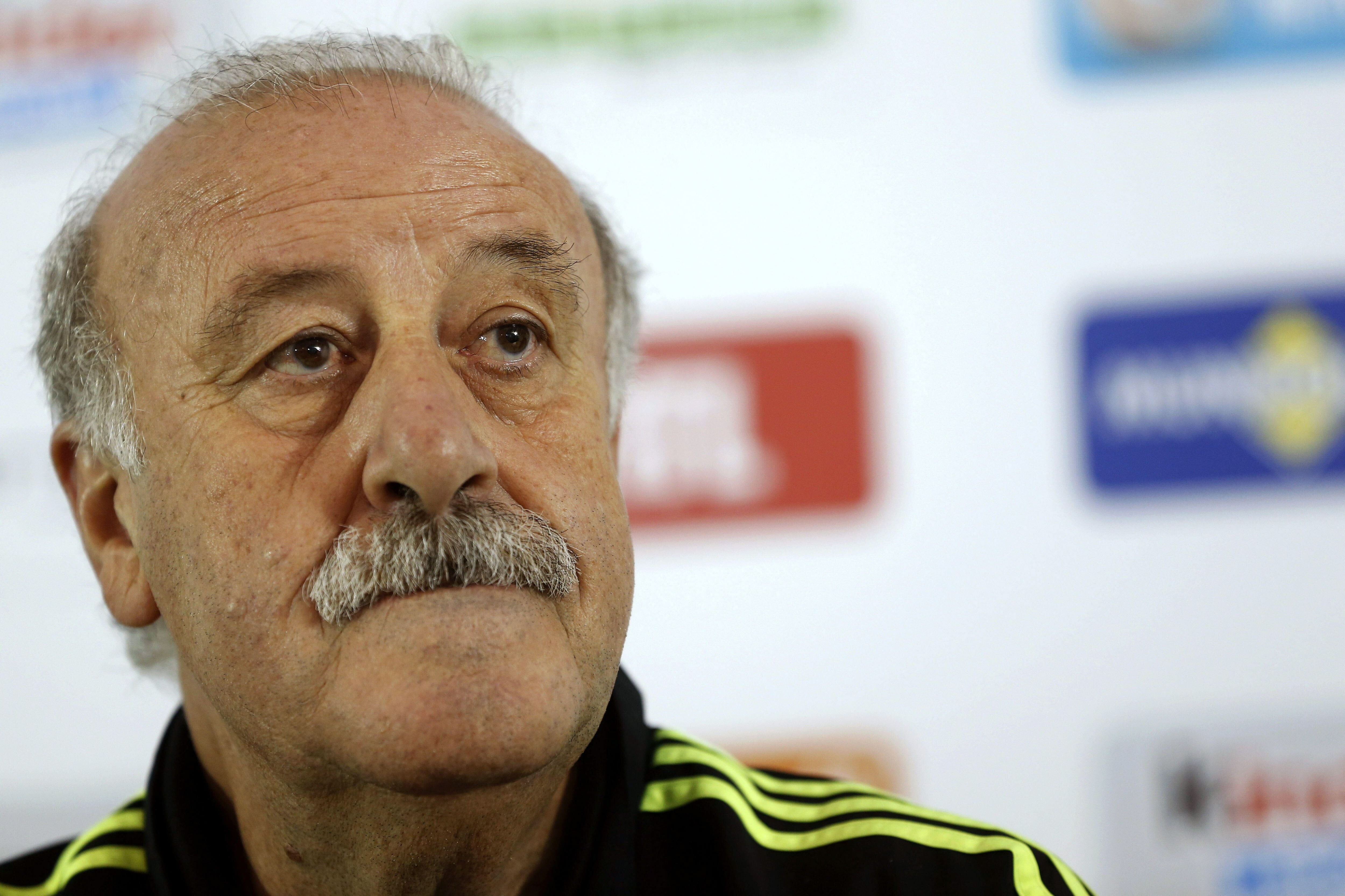 Del Bosque: «Para nosotros ir 0-0 ya es ir con el marcador en contra»