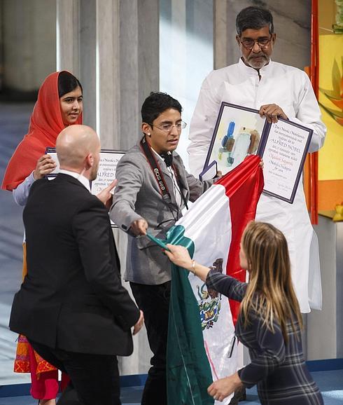 Niegan asilo en Noruega al mexicano que interrumpió la ceremonia del Nobel