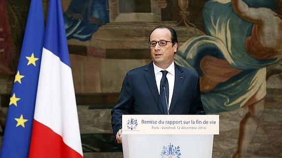 Hollande promete una ley sobre la sedación final para una muerte digna