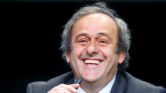 Platini, 'pole position' del gran premio de la FIFA