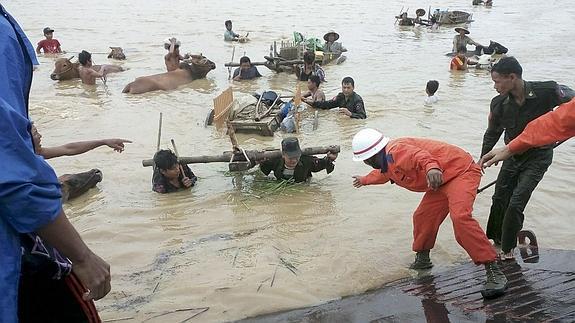 Al menos 27 muertos por las inundaciones en Birmania