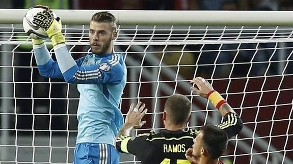 De Gea: «Tenía ganas de volver a jugar y estoy feliz»