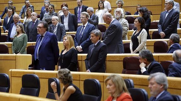 La oposición se pone en pie en el Senado contra el «atropello» de Rajoy a la Cámara Alta