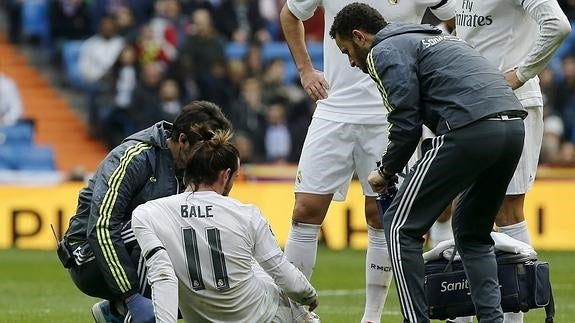 Bale vuelve a lesionarse y Benzema sólo sufre un golpe