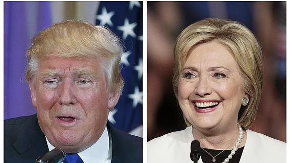 Trump y Clinton apuntalan sus carreras a la Casa Blanca