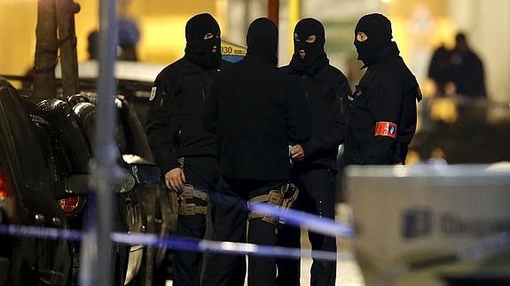 Al menos siete detenidos en la operación antiterrorista en Bruselas