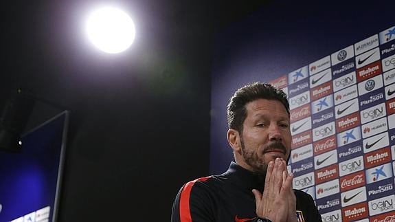 Simeone: «¿Por qué molestamos? Los hechos son más fáciles que las palabras»