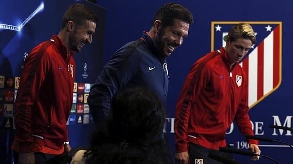 Simeone: «En la guerra ganan los que utilizan mejor a sus soldados»