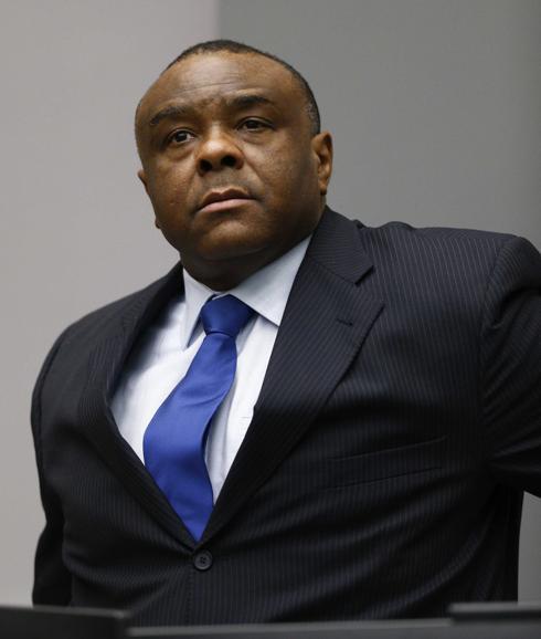 El exvicepresidente congoleño Jean-Pierre Bemba, condenado por crímenes de guerra