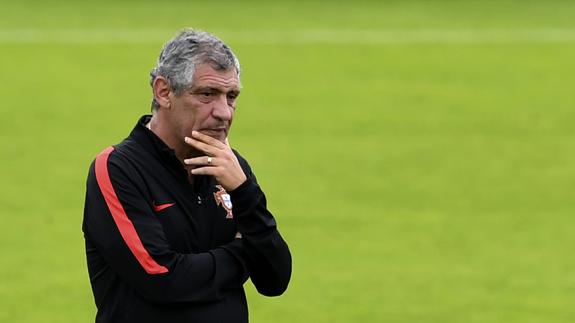 El tristón pero optimista Fernando Santos